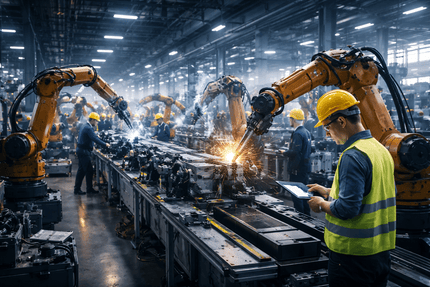 Manufacturing ERP Software Dashboard - Production management interface showing real-time analytics for factories in Ahmedabad Gujarat